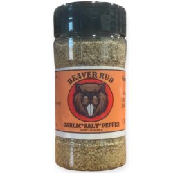 Garlic Salt Pepper Beaver Seasoning