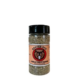 Garlic Salt Pepper Beaver Seasoning