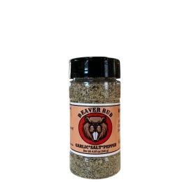 Garlic Salt Pepper Beaver Seasoning