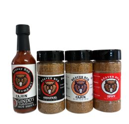 Flavor Lovers Set 1 – Hot Sauce and 3 Spice Blends