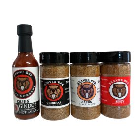 Flavor Lovers Set 1 – Hot Sauce and 3 Spice Blends