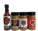 Flavor Lovers Set 1 – Hot Sauce and 3 Spice Blends