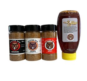 Flavor Lovers Set 2 – Hot Honey & 3 Blends/Seasonings