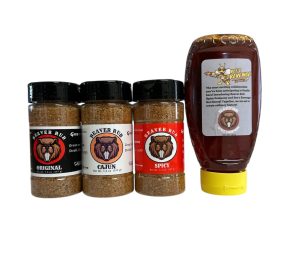 Flavor Lovers Set 2 – Hot Honey & 3 Blends/Seasonings