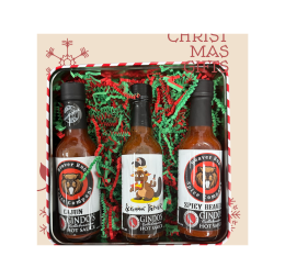Christmas Gift Set 6 – Three-Beaver Hot Sauce Trio